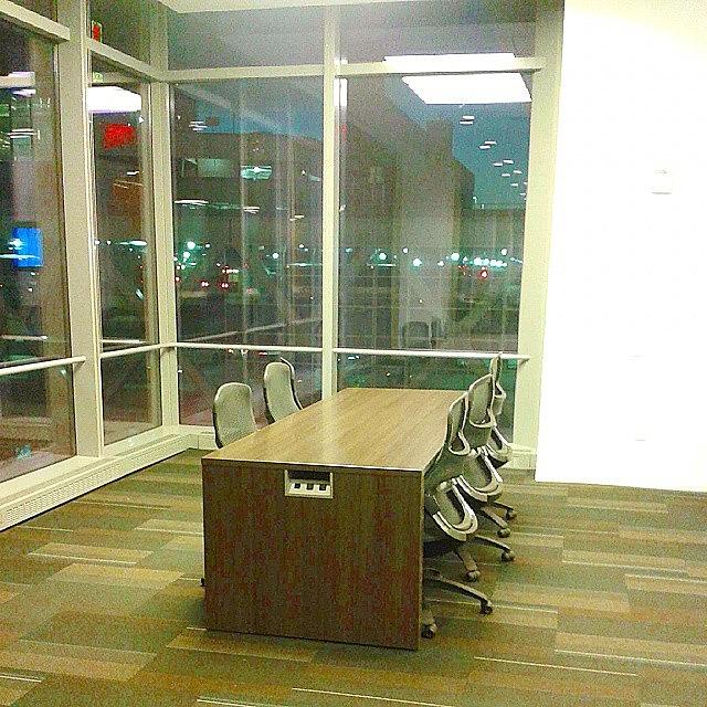 New York City Photograph - Small Little Meeting Area #microsoft by Christopher M Moll