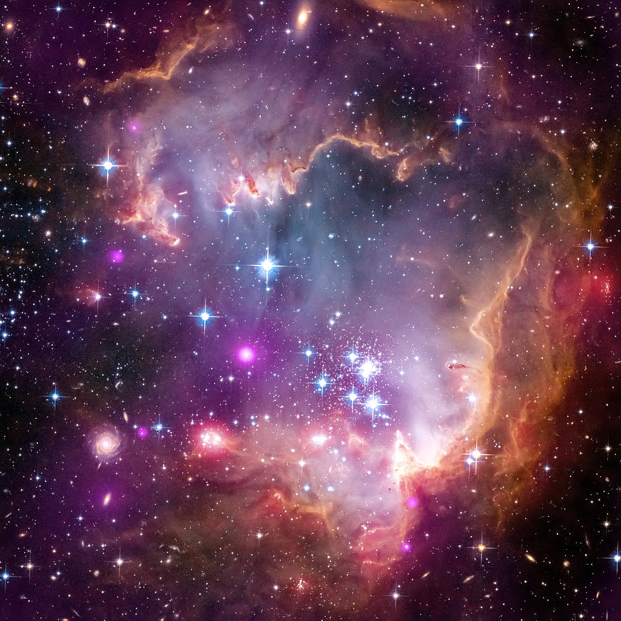 The Small Magellanic Cloud Photograph by Eric Glaser