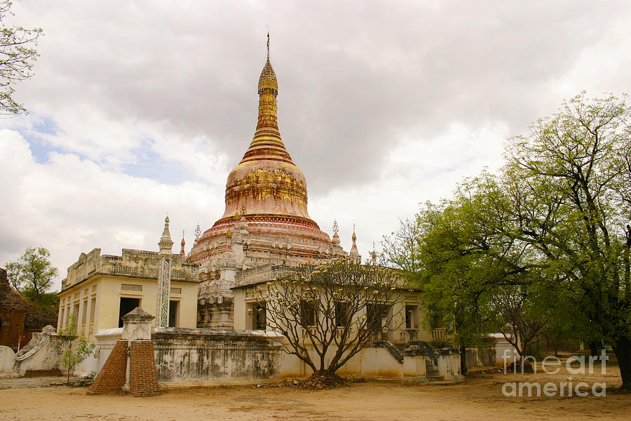Small Monastery Near West Pwazaw Village Bagan Burma Photograph by PIXELS  XPOSED Ralph A Ledergerber Photography