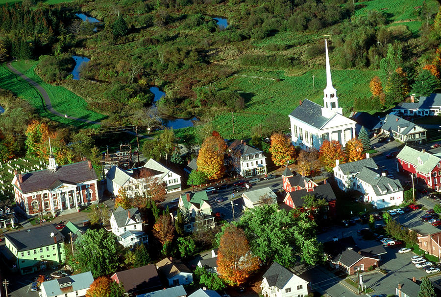Small New England Town Photograph by Joseph Sohm