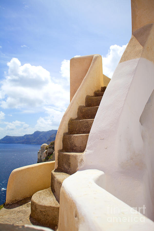 Small staircase Photograph by Aiolos Greek Collections