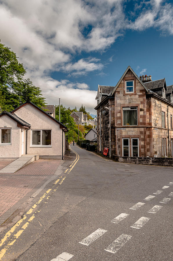 Small streets of Oban Photograph by Sergey Simanovsky