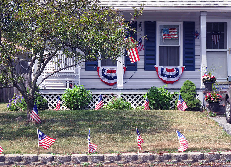 Small Town America Fourth of July Photograph by Barbara McDevitt