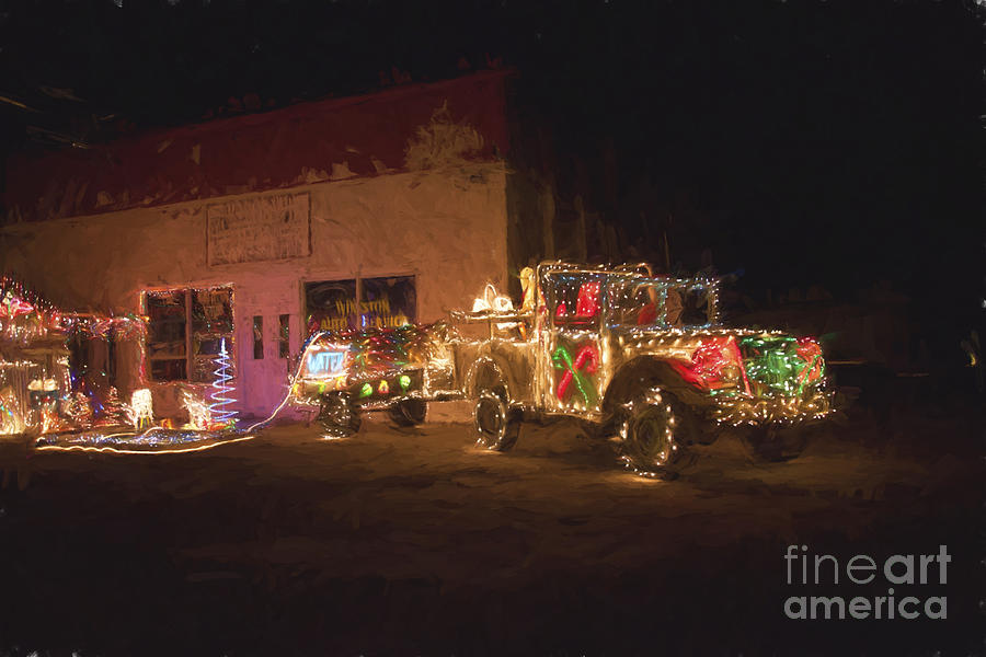 Small Town Christmas Photograph by Douglas Barnard