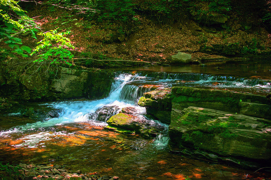 Small Waterfall Photograph by John Hannan | Fine Art America