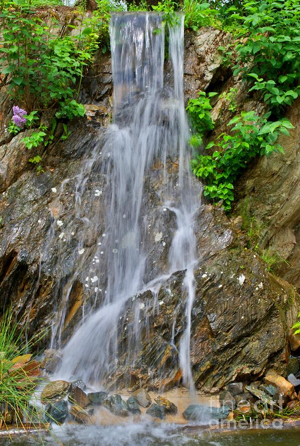 Small Waterfall  Photograph by Martin Capek