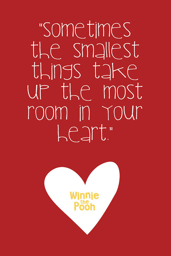 Winnie The Pooh Digital Art - Smallest Things by Nancy Ingersoll Winnie The Pooh Digital Art - Smallest Things by Nancy Ingersoll