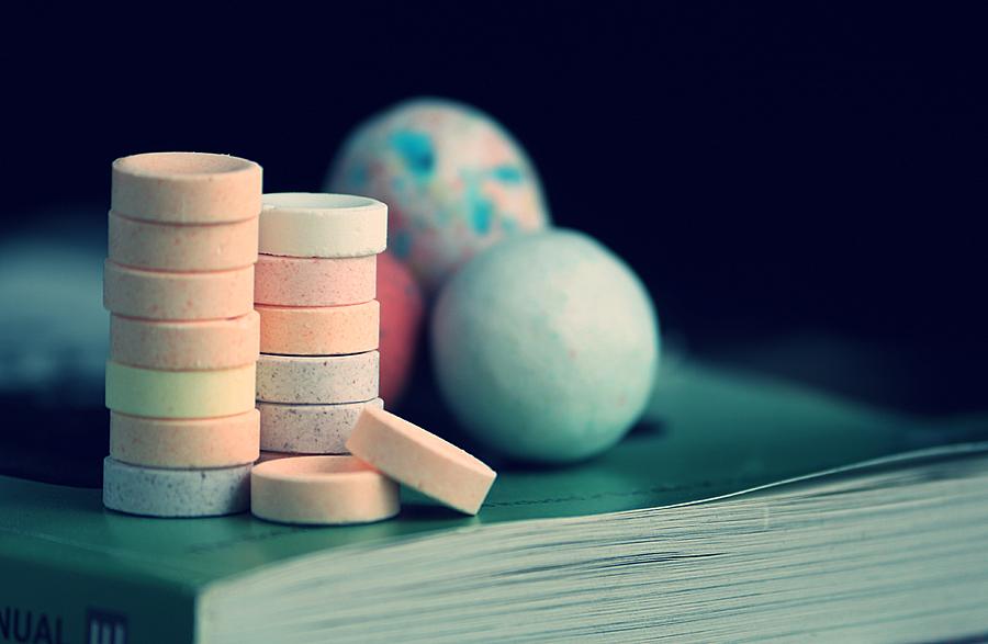 Still Life Photograph - Smarties Candies by Ester McGuire