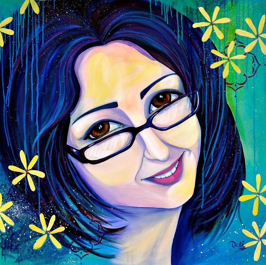 Smarty Pants Painting by Debi Starr