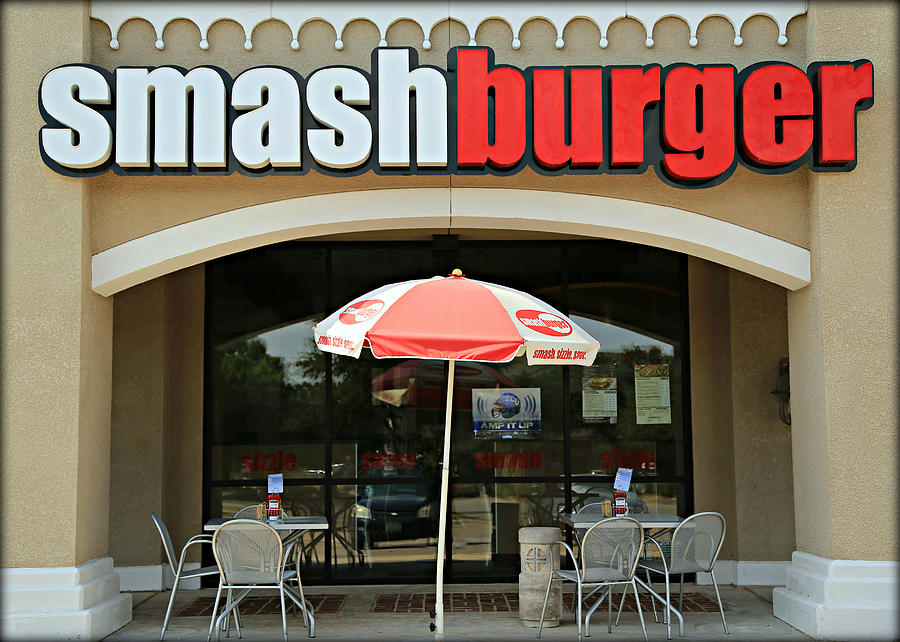 Smashing Good Burger Photograph