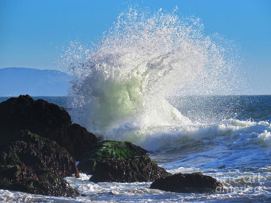 Smashing Wave Photograph by Scott Cameron