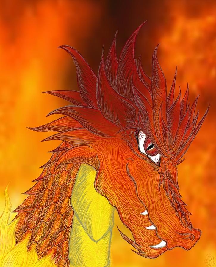 Smaug the Magnificent Digital Art by Lorena Soileau - Fine Art America