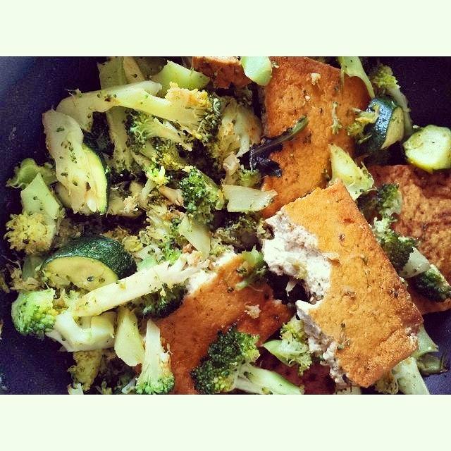 Broccoli Photograph - Smells So Good #brunch #chillitofu by Crystal Chloe