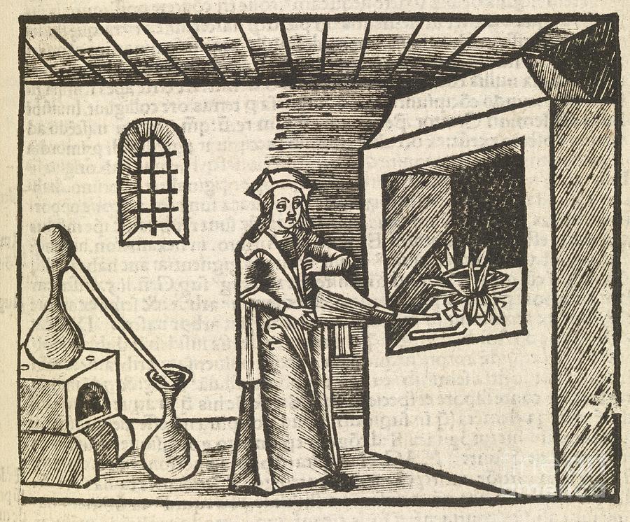 Smelting Ore, 16th Century Photograph by Middle Temple Library