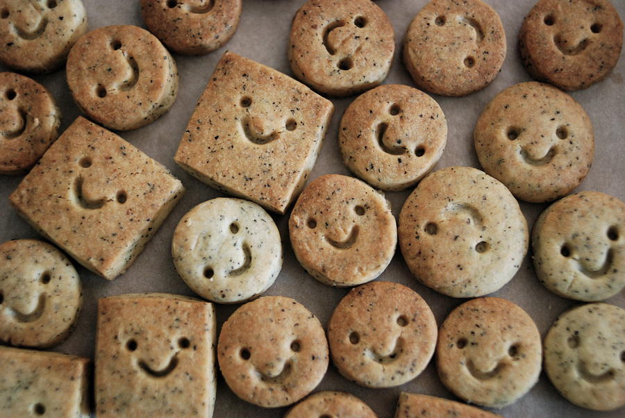 Smile cookies Photograph by Cocoaloco