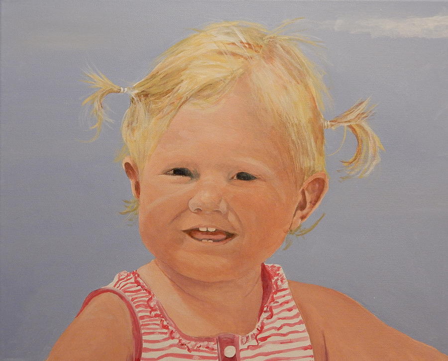 Summer Painting - Smiles by Betty-Anne McDonald