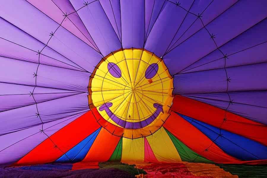 Smiling Balloon Photograph by Daniel Woodrum