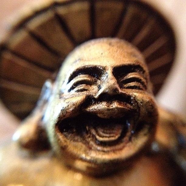 Buddha Photograph - Smiling Buddha by Tammy Wetzel
