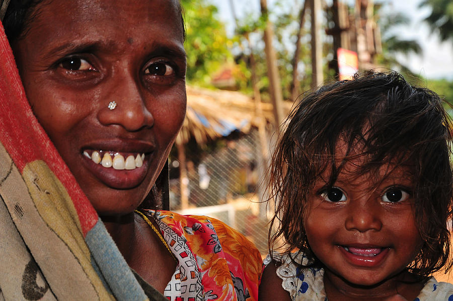 Smiling Eyes. India Photograph by Jenny Rainbow
