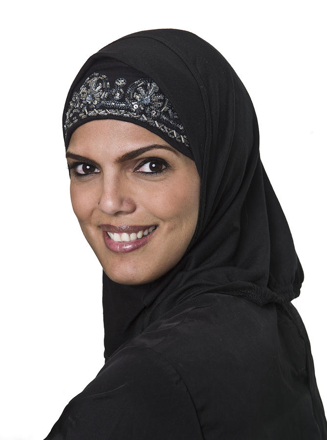 Smiling Muslim Woman Photograph by Juanmonino