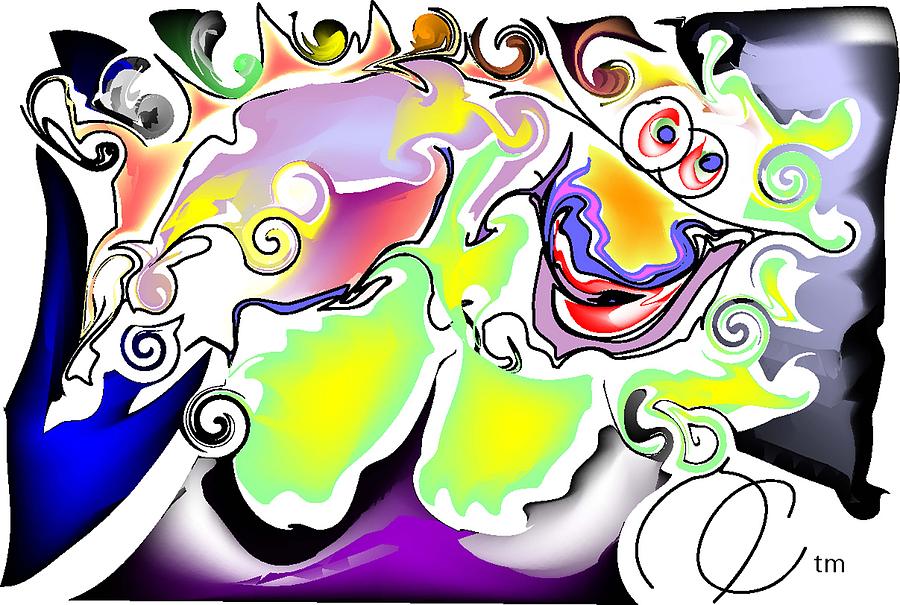 Bold Digital Art - Smiling Wave by Andy Cordan Bold Digital Art - Smiling Wave by Andy Cordan