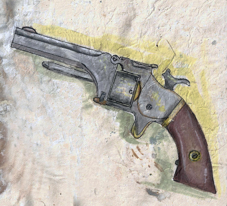 Smith and Wesson Number 1 2nd Issue Painting by Kevin Callahan
