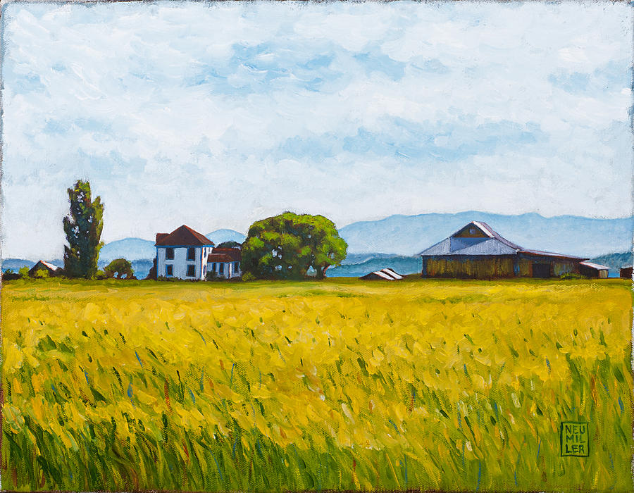 Smith Farm Painting by Stacey Neumiller