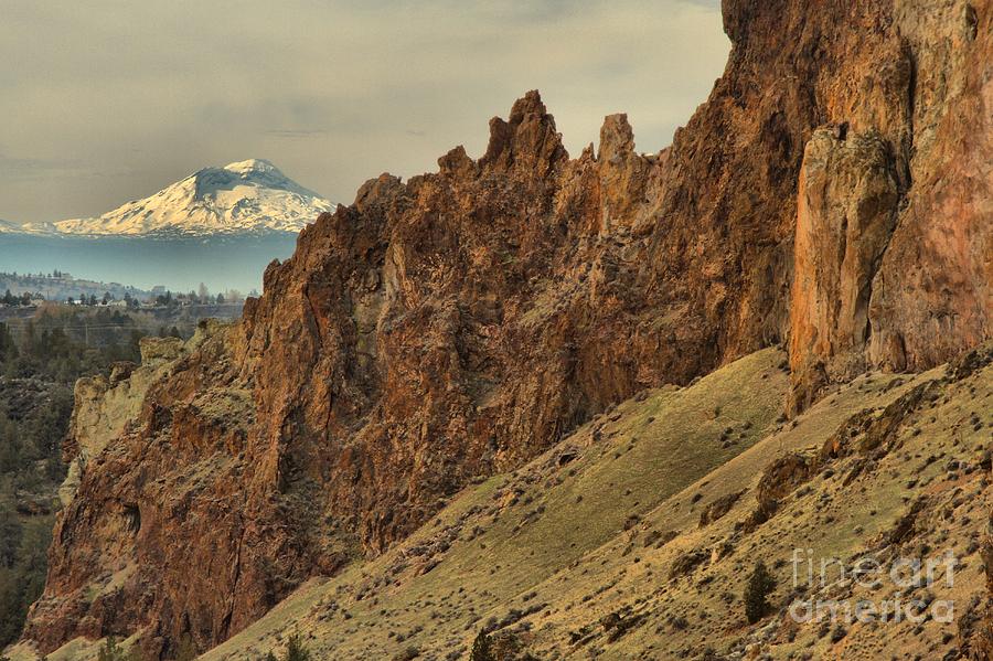Smith Rock And Cascades Photograph by Adam Jewell