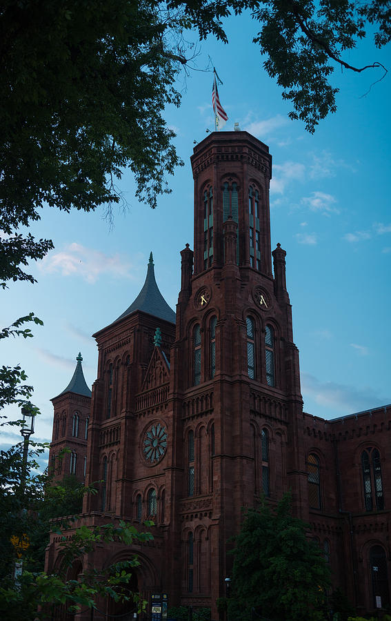 Smithsonian Castle Dawn Photograph by Steve Gadomski - Fine Art America