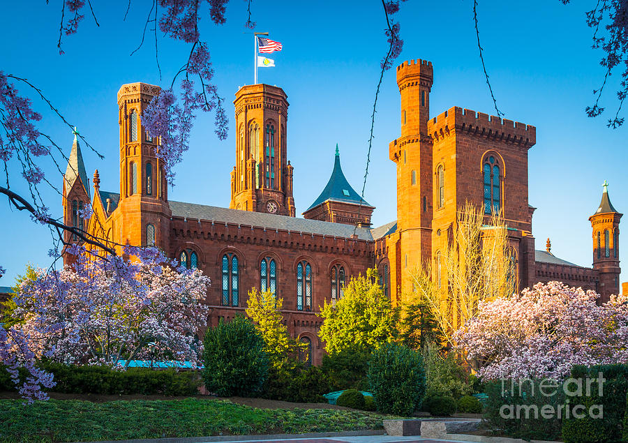 Smithsonian Castle Photograph by Inge Johnsson