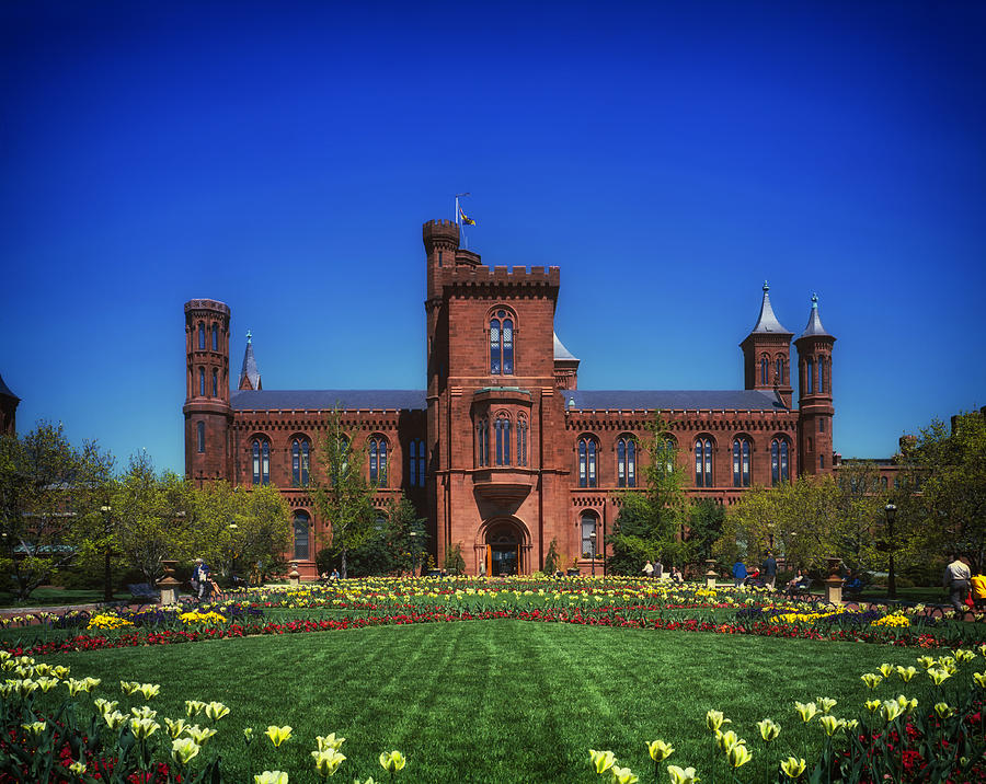 Washington D.c. Photograph - Smithsonian Castle - Washington D C by Mountain Dreams