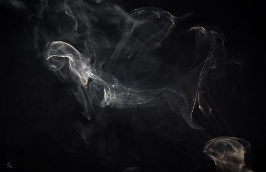 Smoke Photograph - Smoke 1 by Kelly Smith