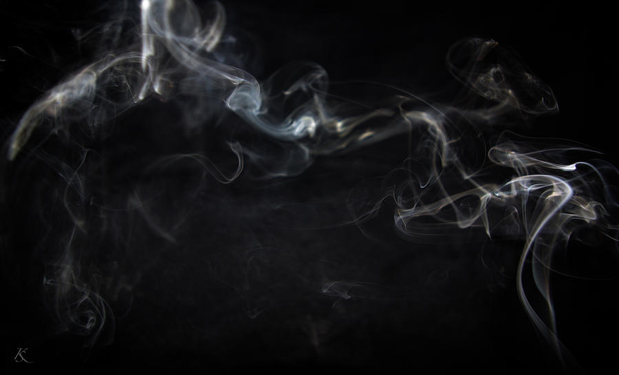Smoke Photograph - Smoke 4 by Kelly Smith