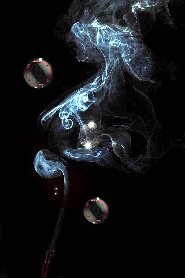 Smoke and Bubbles 1 Photograph by John B Poisson - Fine Art America
