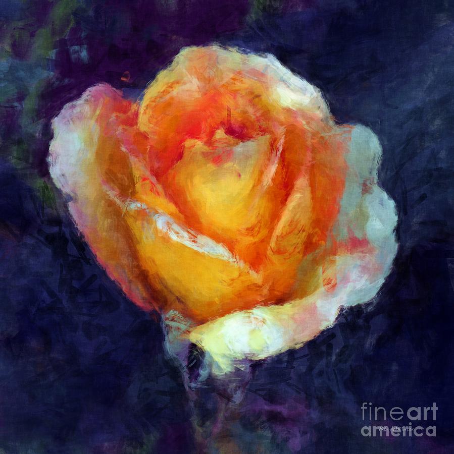 Smoke and Flame Painting by RC DeWinter