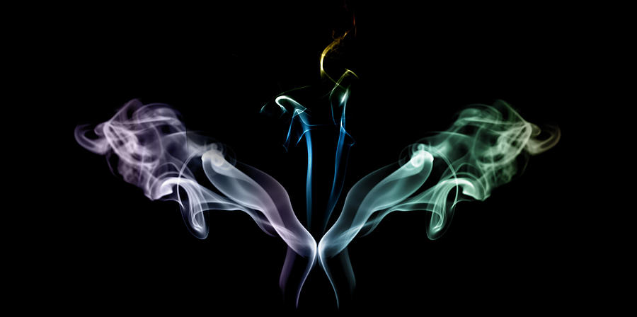 Smoke Madness Photograph by Cecil Fuselier