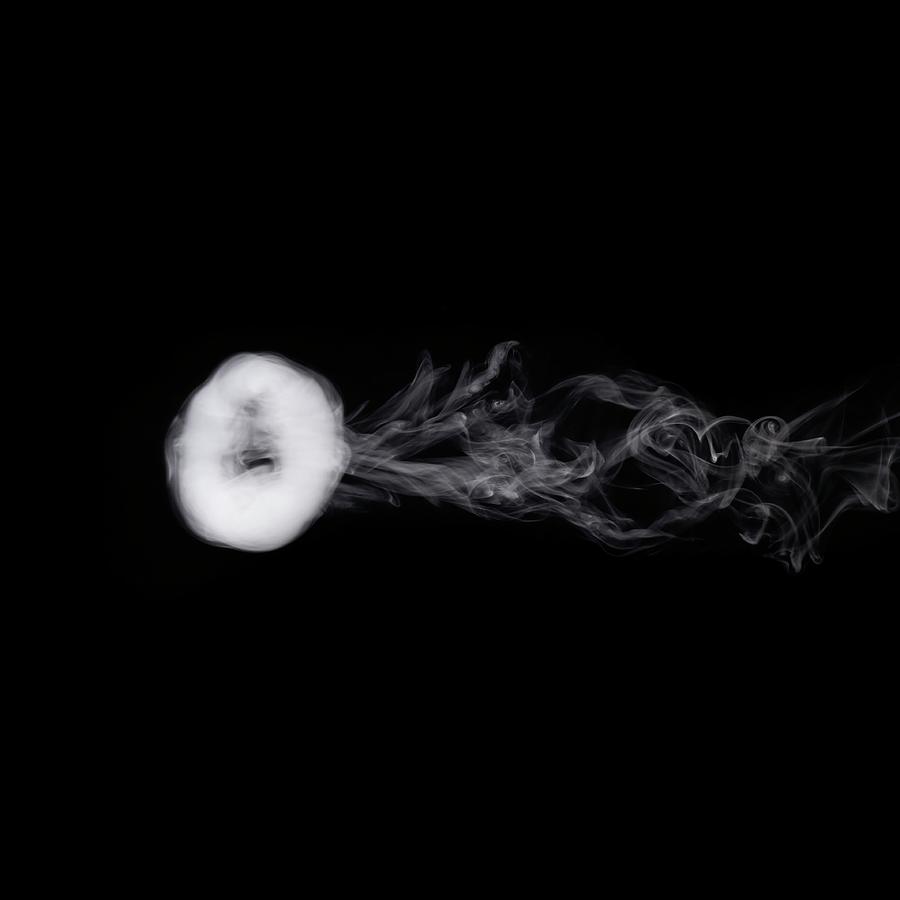 Smoke Ring Photograph by Science Photo Library