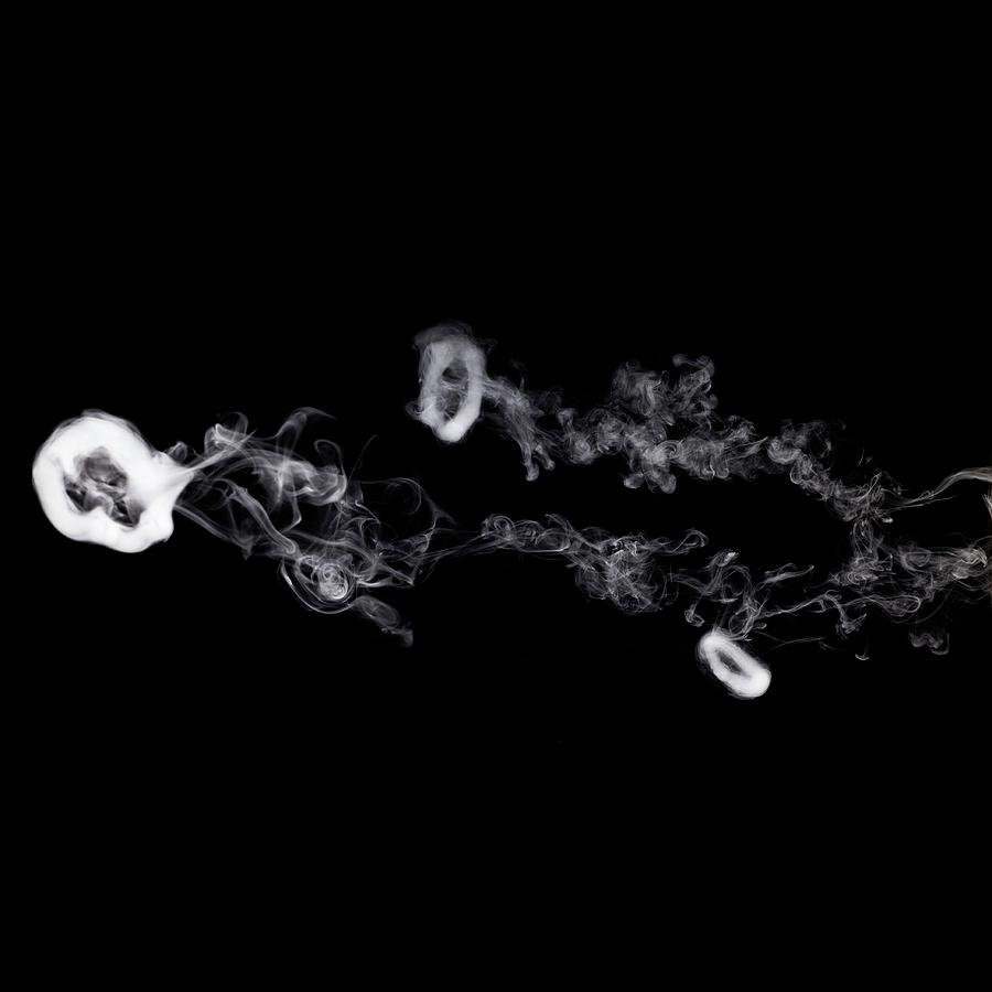 Smoke Rings Photograph by Science Photo Library