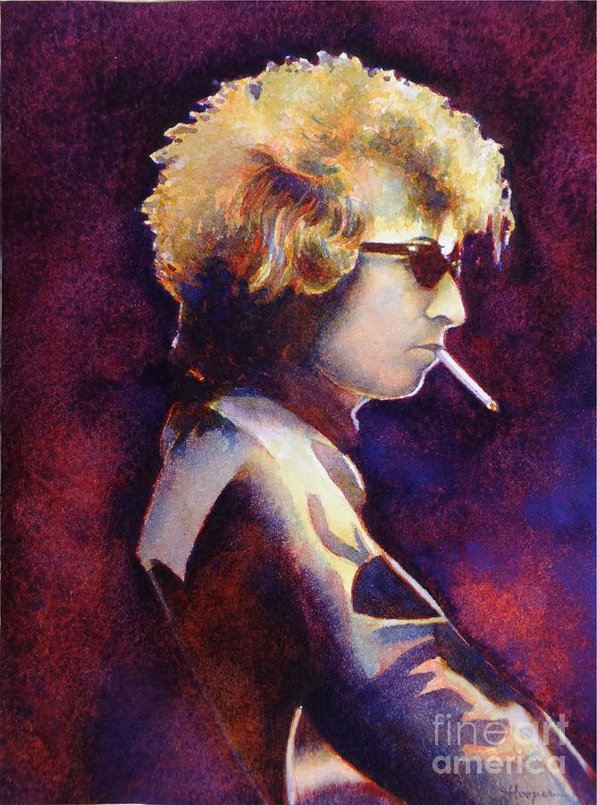 Bob Dylan Painting - Smoke by Robert Hooper