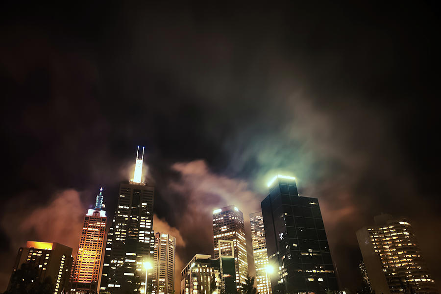 Smoke Settles Over Melbourne Photograph by Chrispecoraro