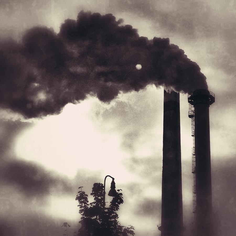 Smoke Stack Photograph by Shirley Radabaugh