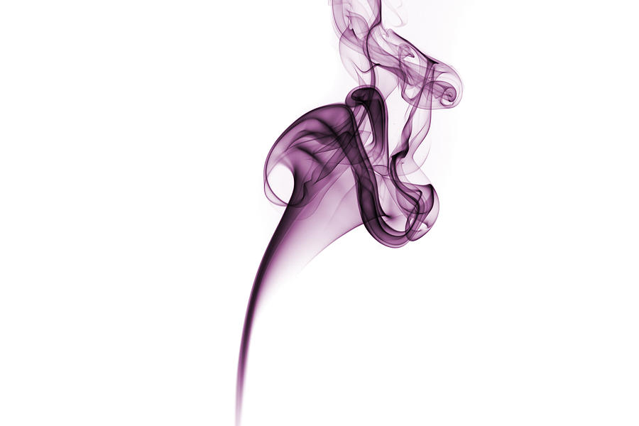 Smoke Swirl Photograph by David Barker