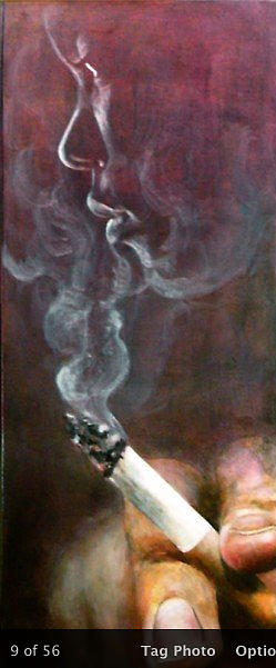 Smoke Painting By Vanessa Craan - Fine Art America