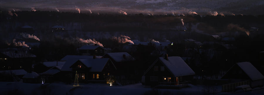 Smokes of a Cold Day Photograph by Pekka Sammallahti