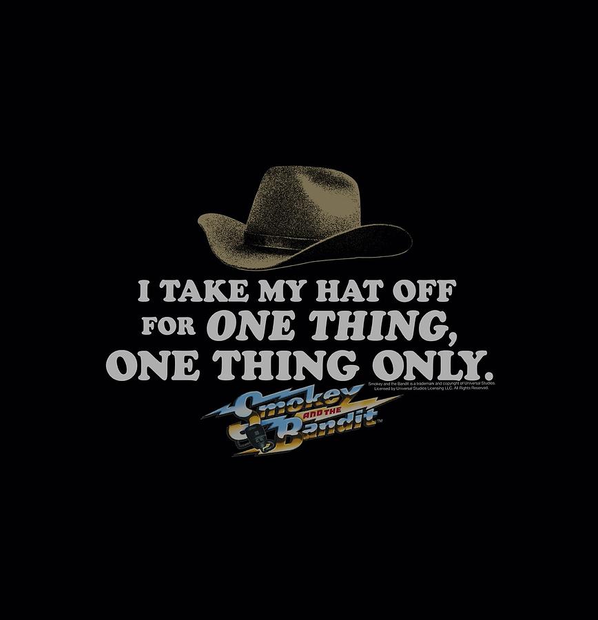 Smokey And The Bandit Digital Art - Smokey And The Bandit - Hat by Brand A