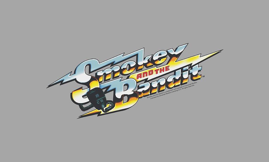 Smokey And The Bandit Digital Art - Smokey And The Bandit - Logo by Brand A