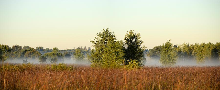 Smokey Autumn Prairie Photograph by Bonfire Photography