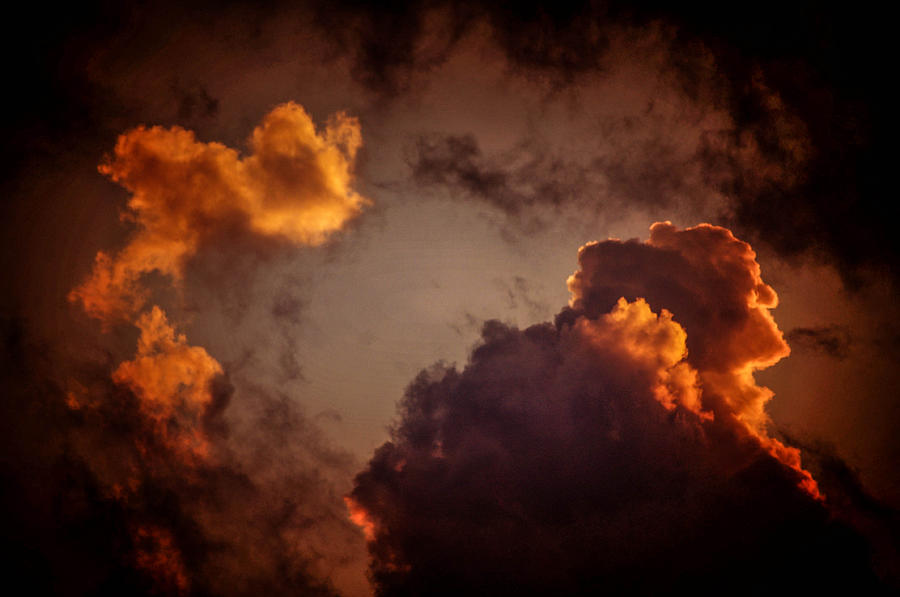 Smokey Clouds Photograph by Gerald Kloss