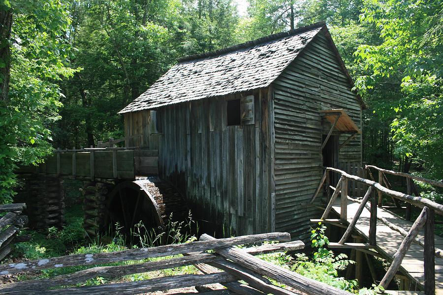 Smoky Mountain Grist Mill Photograph by Marty Fancy