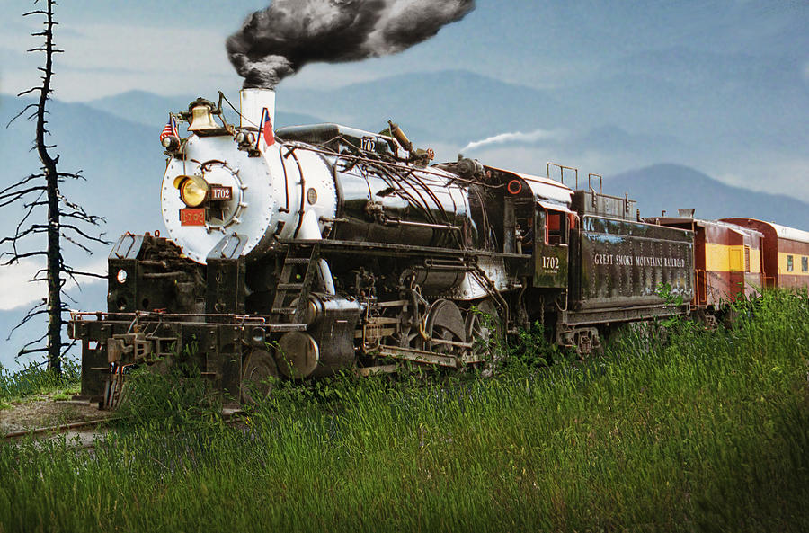 Smoky Mountain Railway Steam Locomotive Photograph by Randall Nyhof